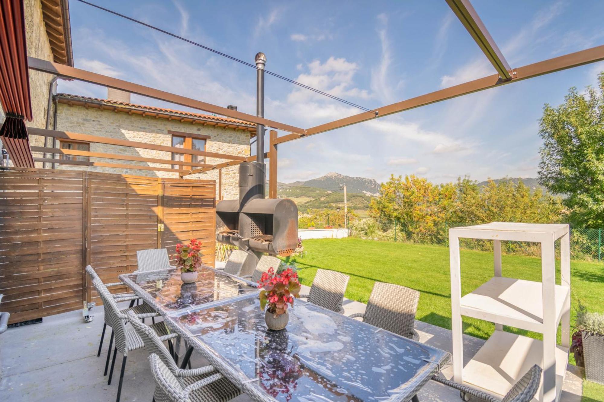 Acogedora Casa Rural Con Jardin Y Barbacoa Proxima A Pamplona Ilzarbe Εξωτερικό φωτογραφία